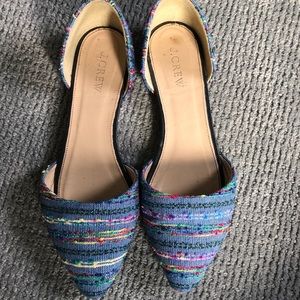 J. Crew Woven Flats